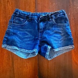 Girls Levi Strauss Adjustable Shorts